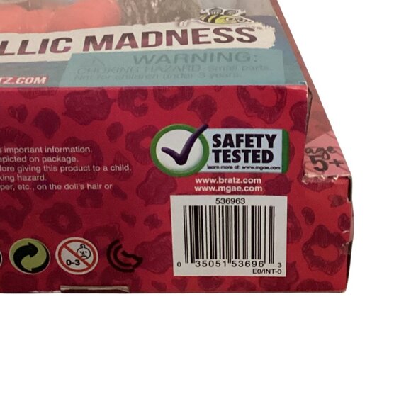 NEW 2015 Bratz Metallic Madness Blonde Raya Doll Party Dress Accessories - Picture 6 of 14